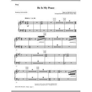 He Is My Peace - Harp