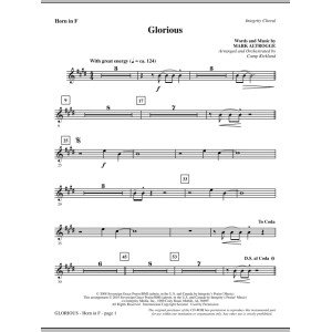 Glorious - F Horn