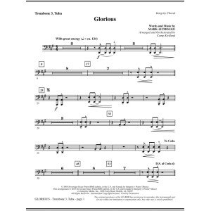 Glorious - Trombone 3/Tuba