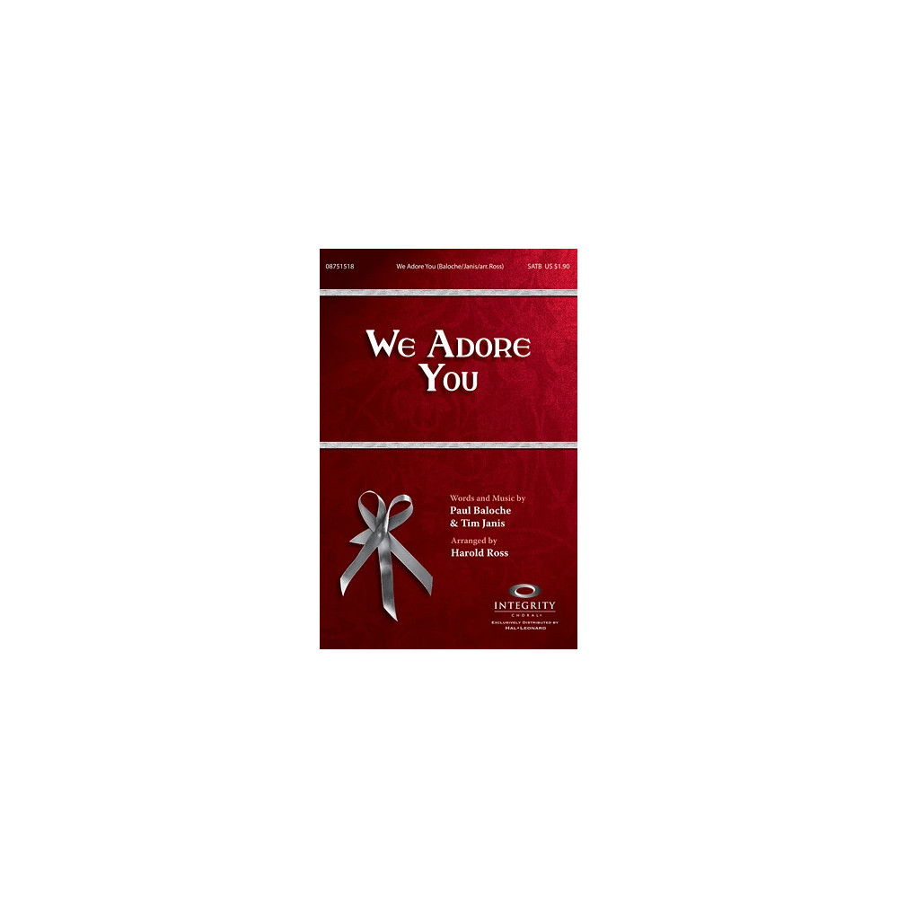 We Adore You - Full Score