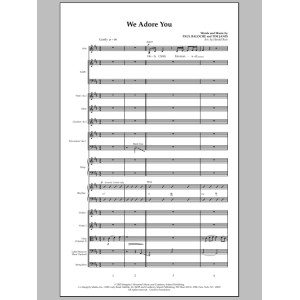 We Adore You - Full Score