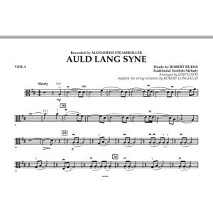 Auld Lang Syne - Viola
