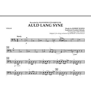 Auld Lang Syne - Cello