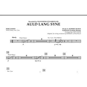 Auld Lang Syne - Percussion