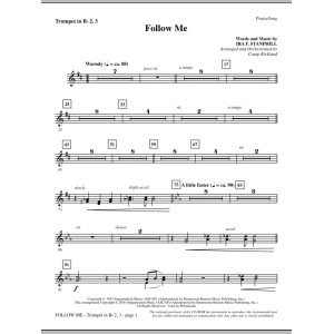 Follow Me - Trumpet 2 & 3