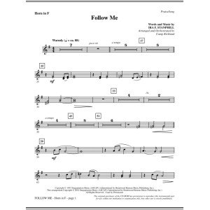 Follow Me - F Horn