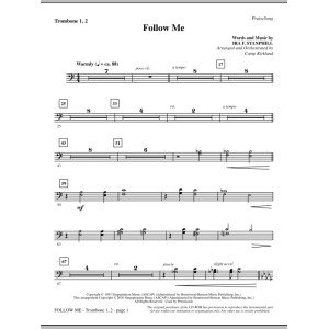 Follow Me - Trombone 1 & 2