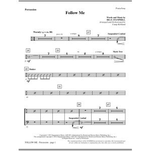 Follow Me - Percussion
