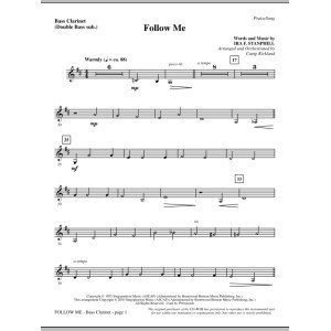 Follow Me - Bass Clarinet (sub. dbl bass)
