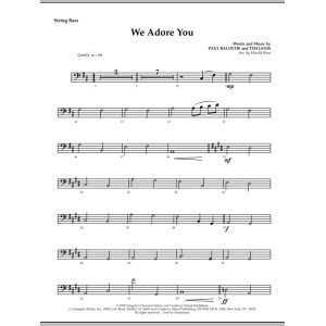 We Adore You - String Bass