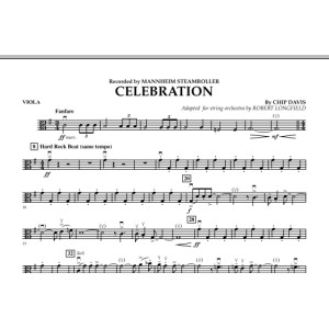 Celebration (Mannheim Steamroller) - Viola