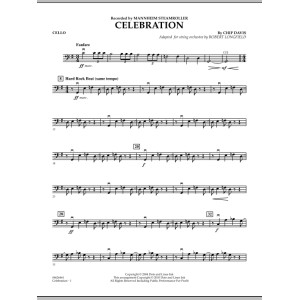Celebration (Mannheim Steamroller) - Cello