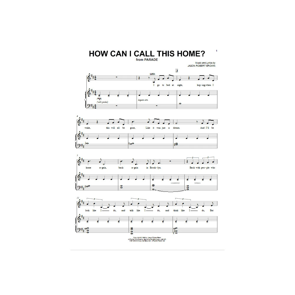 How Can I Call This Home? (from Parade)