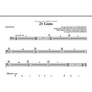 21 Guns (from American Idiot) (arr. Roger Emerson) - Trombone