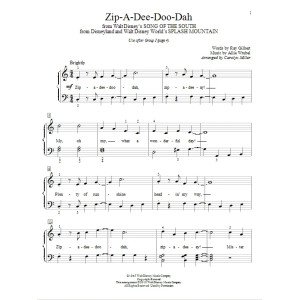 Zip-A-Dee-Doo-Dah (from Song Of The South) (arr. Carolyn Miller)