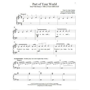 Part Of Your World (from The Little Mermaid) (arr. Carolyn Miller)