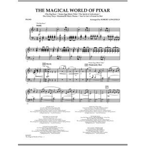 The Magical World Of Pixar - Piano