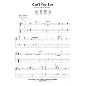 Can't You See