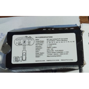 Ibanez PU10 accordeur à clip