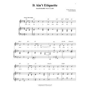 It Ain't Etiquette