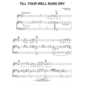 Till Your Well Runs Dry