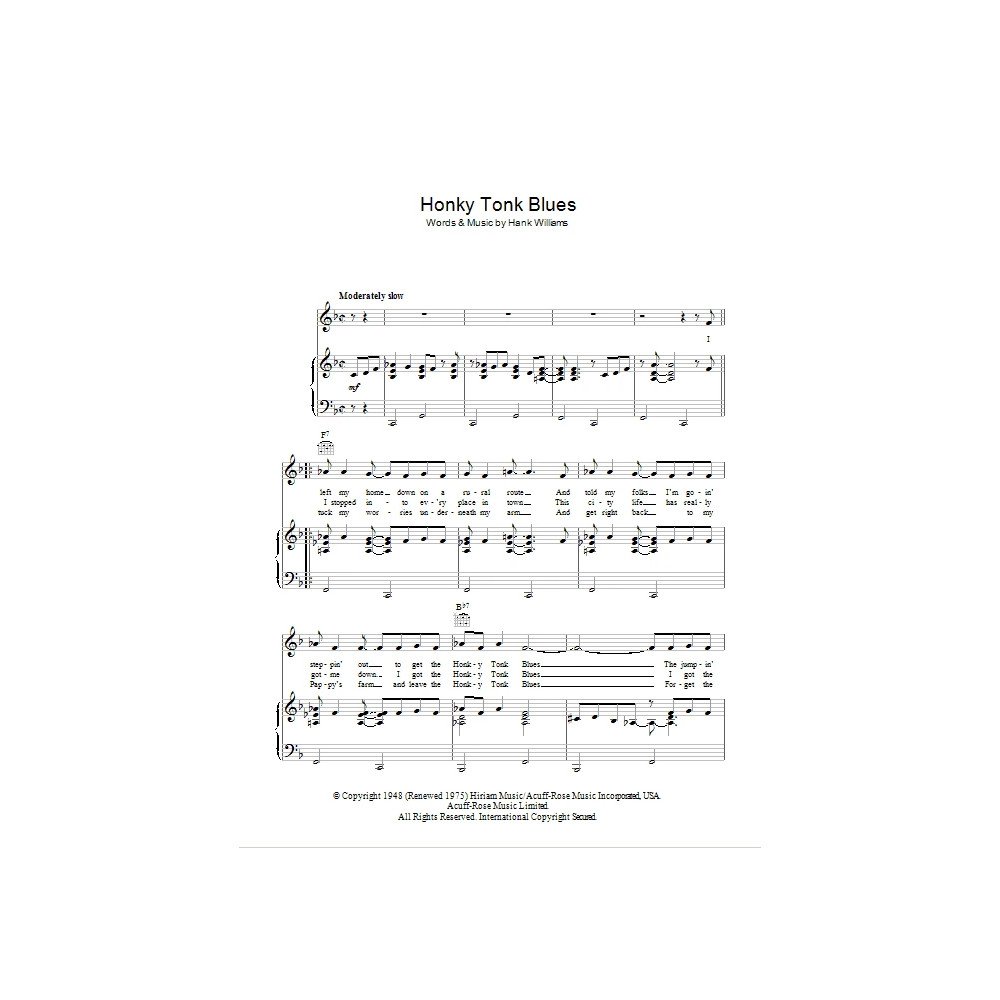 Honky Tonk Blues