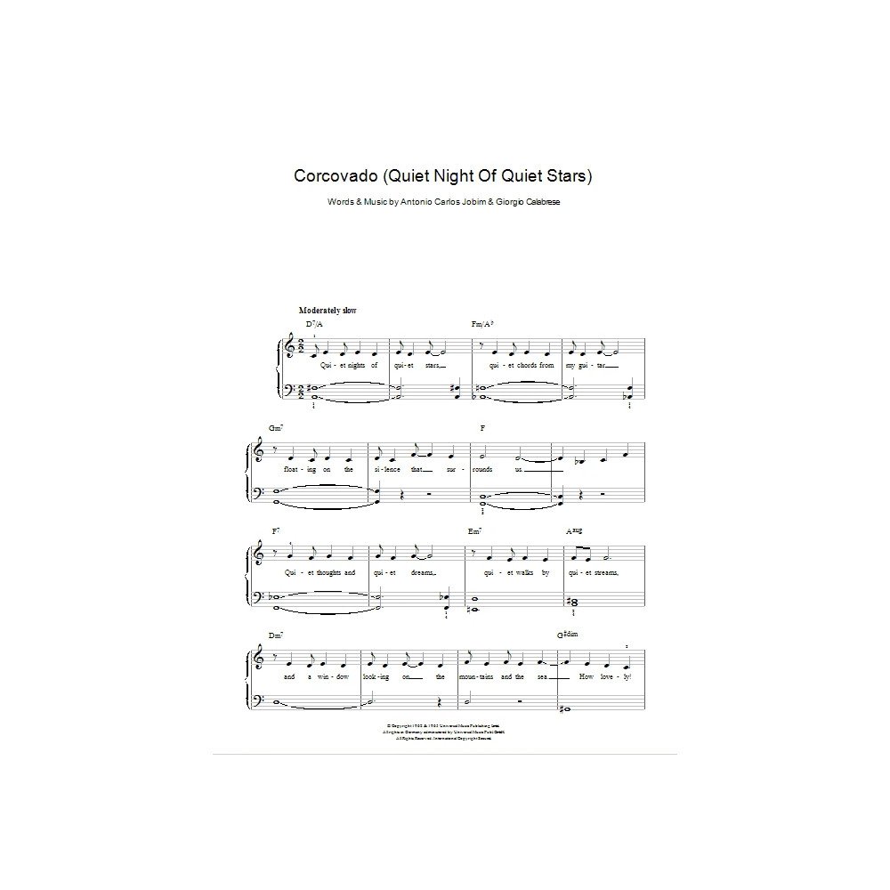 Corcovado (Quiet Nights Of Quiet Stars)