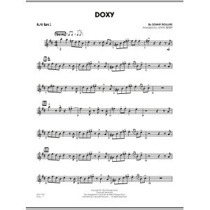 Doxy - Alto Sax 1