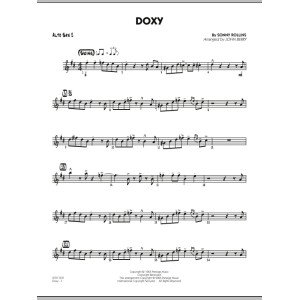 Doxy - Alto Sax 2