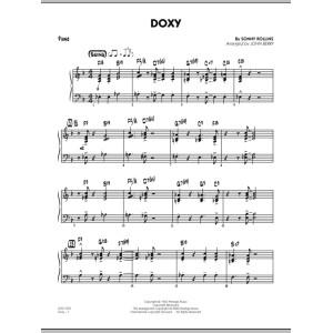 Doxy - Piano