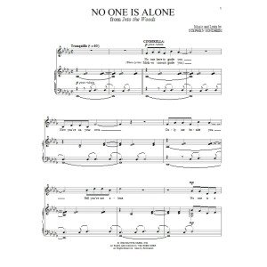 No One Is Alone (from Into The Woods)