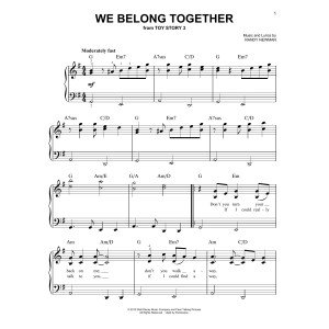 We Belong Together (from Toy Story 3)