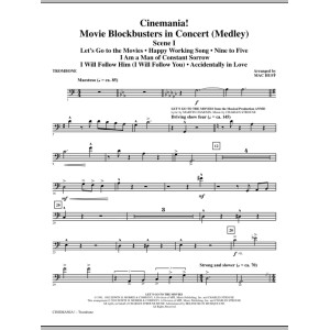 Cinemania! Movie Blockbusters In Concert (Medley) - Trombone