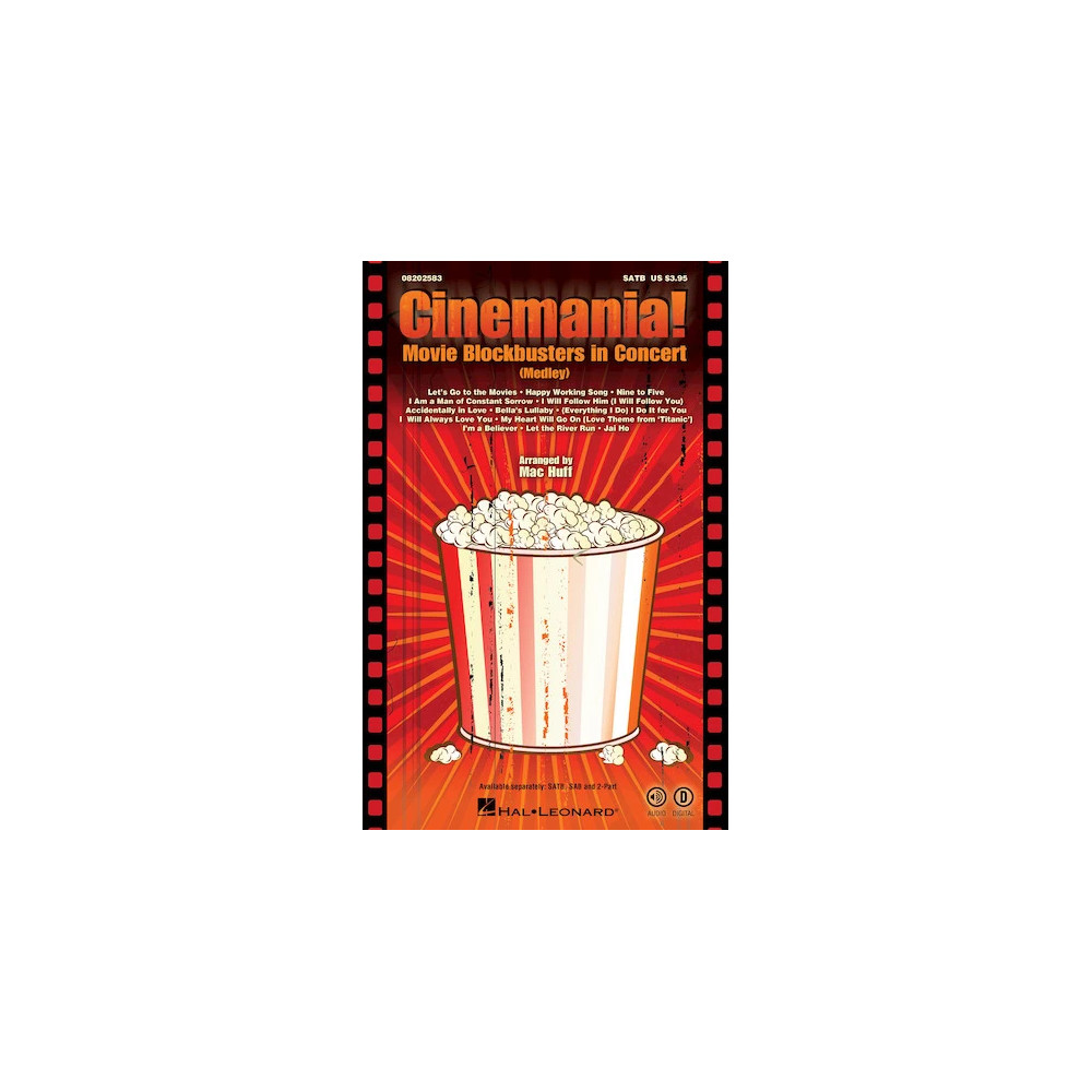Cinemania! Movie Blockbusters In Concert (Medley) - Baritone Sax
