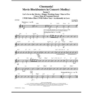Cinemania! Movie Blockbusters In Concert (Medley) - Guitar