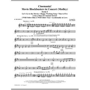Cinemania! Movie Blockbusters In Concert (Medley) - Bb Trumpet 2