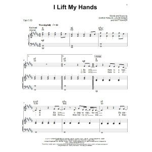I Lift My Hands