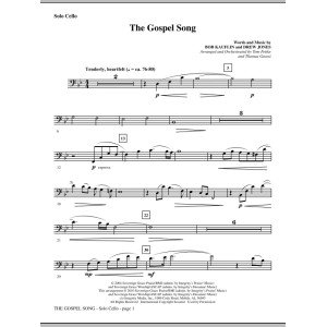 The Gospel Song - Solo Cello