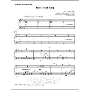 The Gospel Song - Keyboard String Reduction