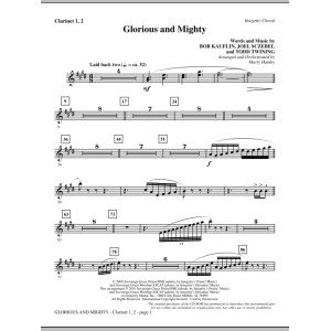 Glorious And Mighty - Clarinet 1 & 2