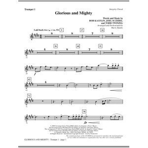 Glorious And Mighty - Trumpet 1