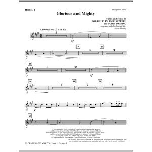 Glorious And Mighty - F Horn 1 & 2