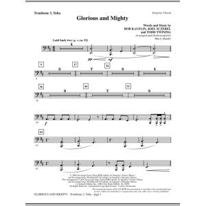 Glorious And Mighty - Trombone 3/Tuba