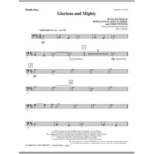 Glorious And Mighty - Double Bass