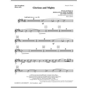 Glorious And Mighty - Alto Sax (sub. Horn)