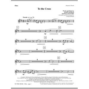 To The Cross - Oboe