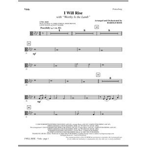 I Will Rise (mit Worthy Is The Lamb) - Viola