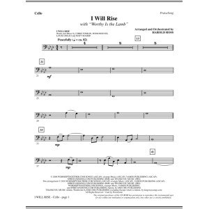 I Will Rise (with Worthy Is The Lamb) - Cello