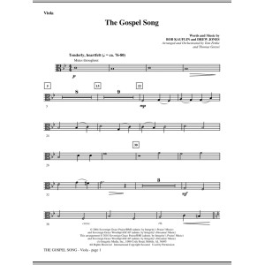 The Gospel Song - Viola