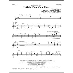 Until The Whole World Hears - Violin 1, 2